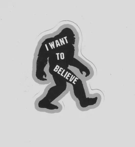 BIGFOOT Sasquatch YETI Sticker URBAN LEGEND fantasy Wampa FOLKLORE #4 - Picture 1 of 21