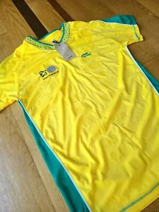 Jaxx Sports South Africa Yellow Home Football Shirt Soccer Jersey Size L - Picture 1 of 12