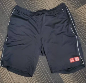 Roger Federer Uniqlo 2019 US Open Tennis Shorts XL - Picture 1 of 3