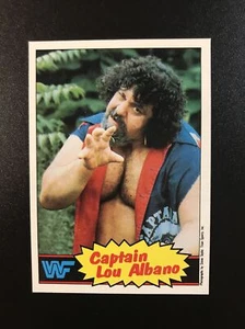1985 Topps WWE HOFer Captain Lou Albano #3 - Bild 1 von 2