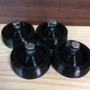 Vestax PDX-2000 Foot Repair Parts (4pcs) orignal NEW - Picture 1 of 4