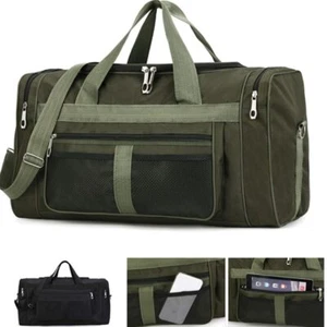 Large Luggage Bag Men Multifunction Sport Travel Gym Bag Duffle Handbag - Picture 1 of 19