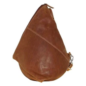 Genuine Leather Backpack Cenzoni Travel Bag GOP982 - Picture 1 of 6