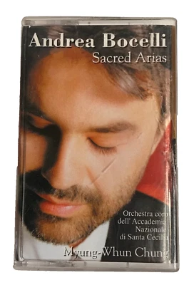 Andrea Bocelli Sacred Arias Cassette Tape 1999 - Image 1 of 4