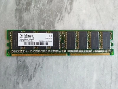 RAM DDR 512MB 400MHZ UN PZ - Imagen 1 de 4