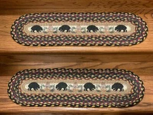 Banda de rodadura de escalera con estampado de oso y piña - Imagen 1 de 1
