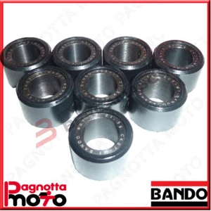 KIT 8 RULLI MASSETTE BANDO 25X17 21,5G PIAGGIO X10 4T 4V 500 2012> - Foto 1 di 1