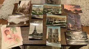 Lote de 10 postales vintage de Paris Guy/Yvon ¡¡hermosas sin usar!!¡! - Imagen 1 de 6