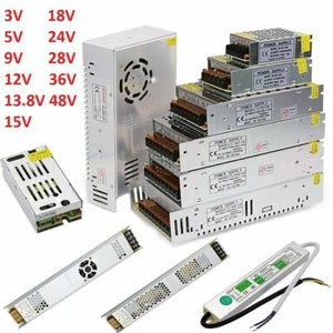 DC-geregelter Schaltnetzteile transformator 3V 5V 9V 12V 15V 18V 24V 36V 48V - Picture 1 of 173