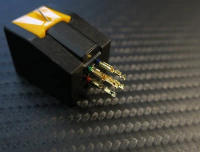 Clips de conector chapados en oro de 24K de alta calidad para cartucho de recogida de fono NUEVO Foto 1 de 3