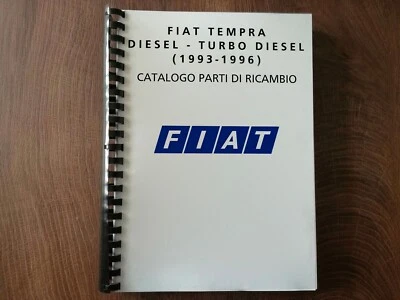 FIAT TEMPRA DIESEL / TURBO DIESEL 1993-96 Catalogo Parti di Ricambio  n-j - Immagine 1 di 4