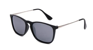 Klassische runde polarisierte Sonnenbrille für Männer & Frauen Designer-Stil UV400 - Bild 1 von 11