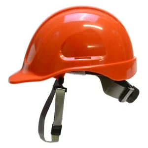Hard Hat 6 Point Ratchet Suspension System Orange - Picture 1 of 5