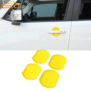 Outer Door Handle Bowl Cover Trim Decor Yellow For Jeep Renegade 2016+ Exterior - Picture 1 of 11