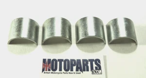 Handlebar Clamp Sleeve Mounts, Triumph T120 T140 TR6 TR7, Set of 4 (97-1425) - Picture 1 of 2