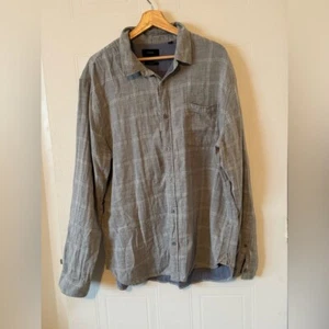 Vince casually button down shirt XL cotton mouth long sleeve classic fit - Picture 1 of 8