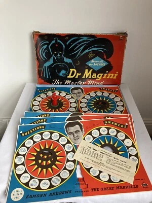 Vintage Dr Magini The Master Mind Board Game Occult Fortune Teller Ouija Board - Image 1 of 4