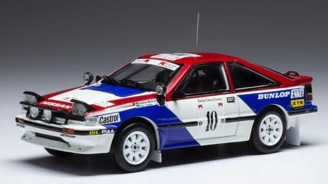 Modellino auto rally scala 1:43 Ixo NISSAN 200 SX 1987 rallye modellismo statico - Immagine 1 di 1