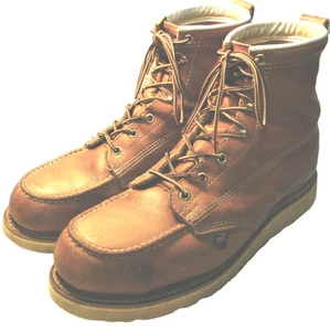 Thorogood 804-4200 Herren 6" Leder Stahlkappe Mokassinnaht Arbeitsstiefel Größe 11 EE - Bild 1 von 14
