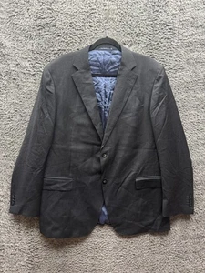 Suitsupply Reda Napoli Einreiher Reine Wolle Blazer Sakko Schwarz Herren Größe 58 - Bild 1 von 15