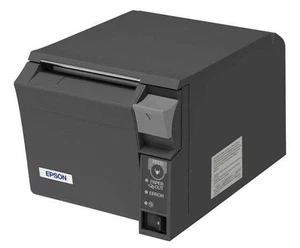 Epson T70II Bondrucker, 80 mm, Powered USB & USB, dunkelgrau, ohne Netzteil - Bild 1 von 1