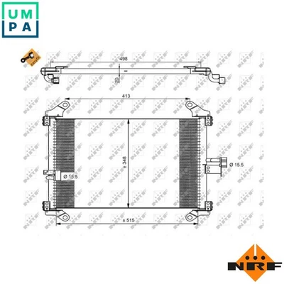 CONDENSER AIR CONDITIONING 35494 FOR PEUGEOT BOXER/Platform/Chassis/Van/Bus 2.8L - Image 1 of 4