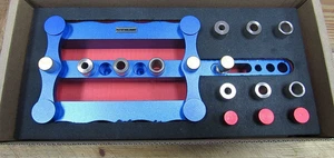 Holzarbeiter Aluminium Automatisch Mittelspalten Runddübel Spleißlocher - Bild 1 von 7