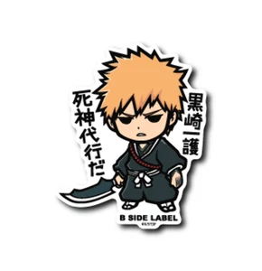 Etichetta lato B ufficiale x adesivo candeggina (venditore USA) - Ichigo Kurosaki - Foto 1 di 1