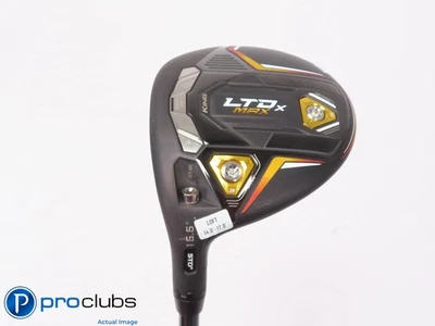 Left Handed Cobra LTDx MAX 15.5* 3 WOOD Black - LINQ Red 5F4 Stiff Flex 452243 - Image 1 of 4