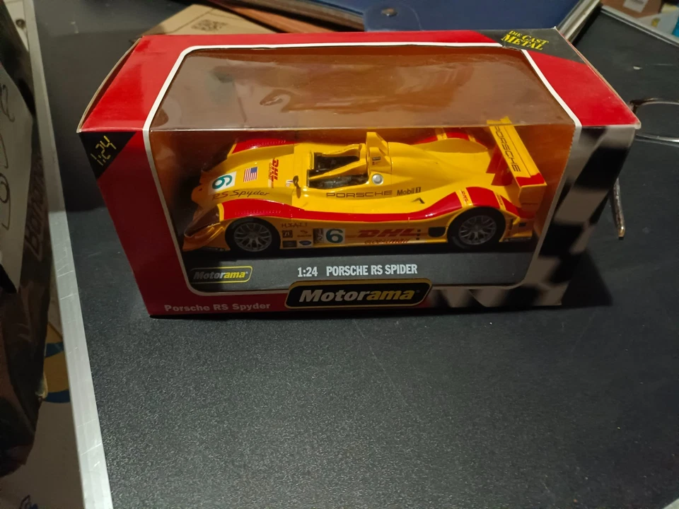 PORSCHE R5 SPIDER MOTORAMA CON SCATOLA SCALA 1:24 - Immagine 1 di 2