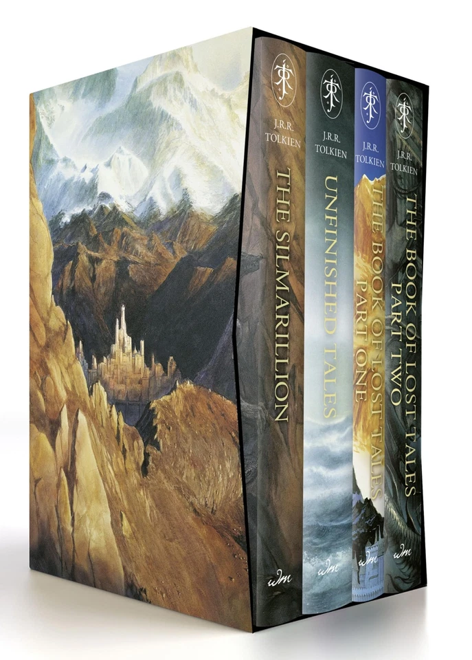 The History of Middle-Earth Boxed Set 1 J. R. R. Tolkien, 4 Books, Factory Seal - Image 1 of 4