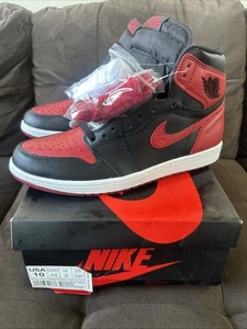 Taglia 10 - Jordan 1 Retro OG High Banned, Bred (2016) nuovo fondo di magazzino - Foto 1 di 14