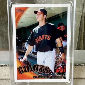 2010 Topps Buster Posey RC Rookie Card Giants Future HOF #2 Great Centring PSA? - Picture 1 of 1