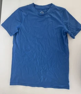Primary Swim Shirt Rashguard Blue Short Sleeve Crew Neck Boy Girl Kids Size 12 - Picture 1 of 2
