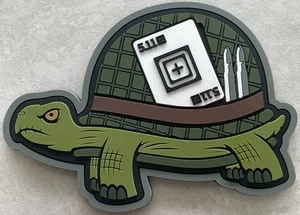*BRAND NEW* 5.11 TACTICAL SGT TORTOISE 🐢 PATCH HOOK BACKING - Picture 1 of 5