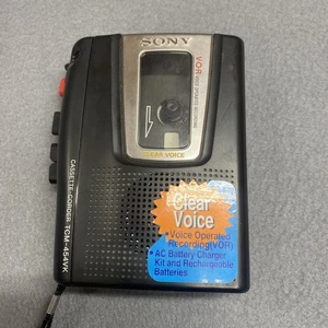 Sony TCM-454VK Cassette Recorder Voice Operated Parts Repair Read Description - Picture 1 of 10