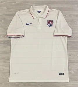 Camiseta de fútbol blanca Nike 2014/15 USMNT de la selección nacional 578024-105 para hombre talla XL - Imagen 1 de 8