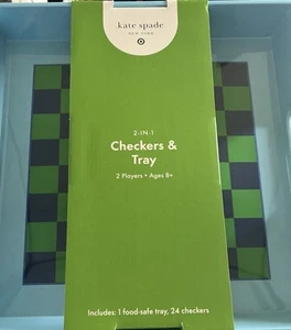 Kate Spade X Target Checkerboard Tray Game New - Picture 1 of 8