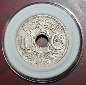 10 Centimes Lindauer - 1928 - Date Clé - SUP60+