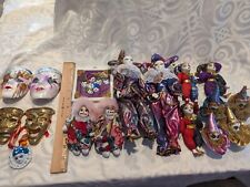 New Orleans Souvenirs, Mardi Gras items - authentic and vintage CLEAN LOT of 17