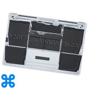 Gr_B FUNDA INFERIOR PLATEADA + BATERÍA - Apple MacBook Retina 12" A1534 principios de 2015 - Imagen 1 de 2