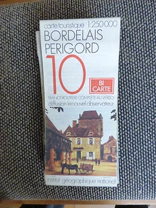 Carte IGN 1:250000 bordelais perigord n°10 Bi Carte 1976 - Imagen 1 de 1