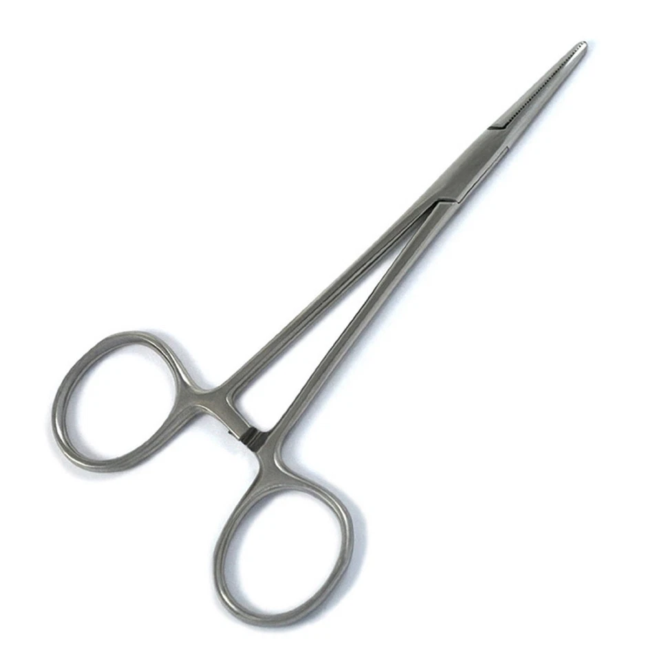 INSGB - Kelly 5.5” Forceps Straight Locking Hemostat Forceps Dental Surgical