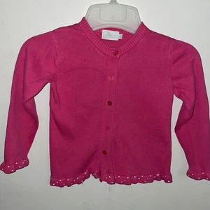 EPK Girls Pink Cardigan Size 4 - Picture 1 of 8