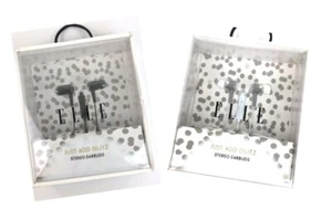 ELLE Auricolari Stereo 'Just Add Glitz' NUOVI Grigio o Nero - Foto 1 di 6