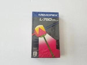 Memorex L-750 Blank Video Cassette (Betamax) Sealed new - Bild 1 von 1