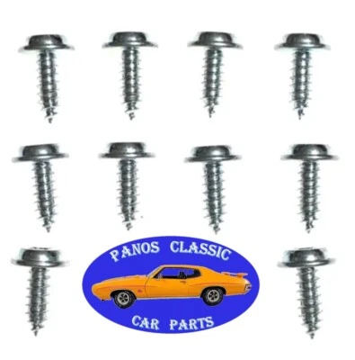 Panel de puerta de consola interior de tablero Ford Phillips tornillo de grifo #8 x 1/2" 10 piezas 123 Foto 1 de 4