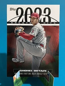 Topps Series 1 2024 Shohei Ohtani Greatest Hits #23GH-14 Los Angeles Angels - Picture 1 of 2