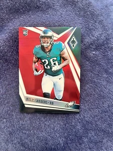 2019 Phoenix Base Red #120 Miles Sanders /299 - Eagles - Picture 1 of 2