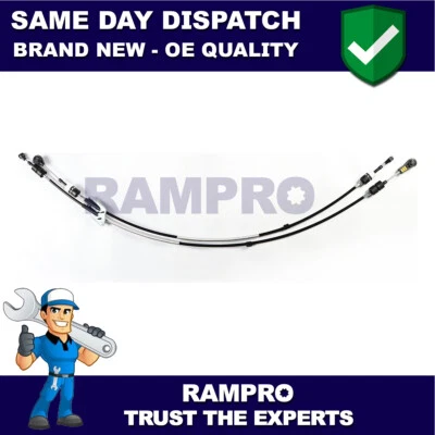 Fits Ford Fiesta 2008-2010 Rampro Gear Lever Change Cables Forward Reverse - Image 1 of 4